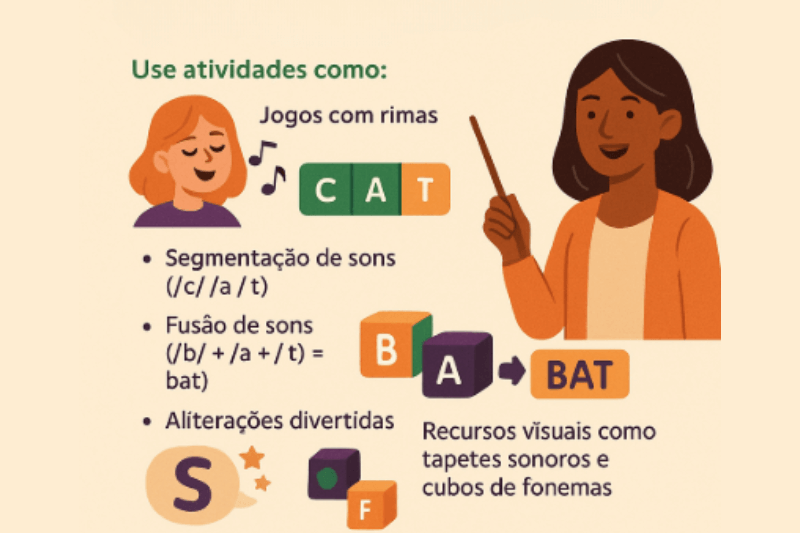 exemplo de exercicio de ciência da leitura