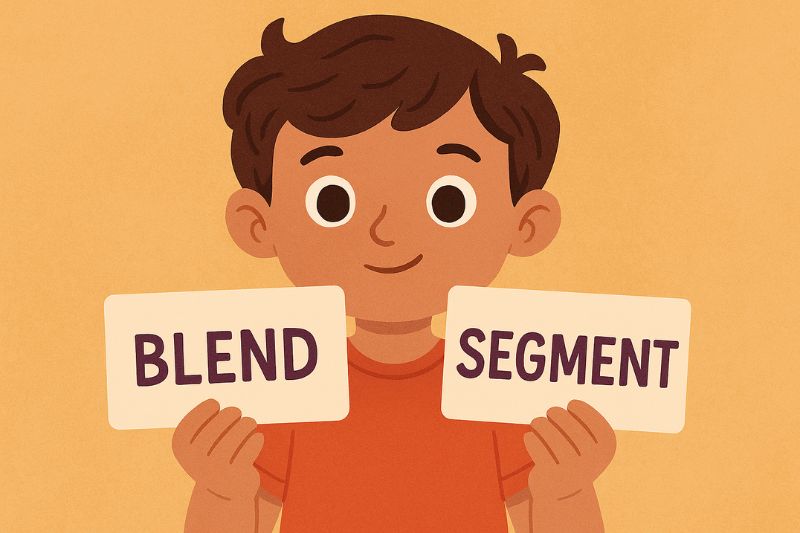  jogo oral para identificar se a palavra será segmentada ou combinada 